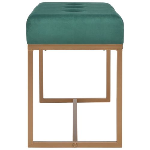 Banc 80 Cm Vert Velours