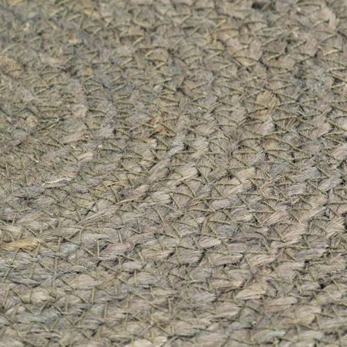 Napperons 6 Pièces Gris Plain 38 Cm Rond Jute