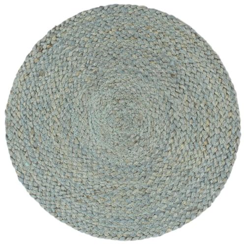 Napperons 4 Pièces Vert Olive Plain 38 Cm Rond Jute