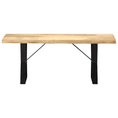 Banc 110 Cm Bois De Manguier Massif