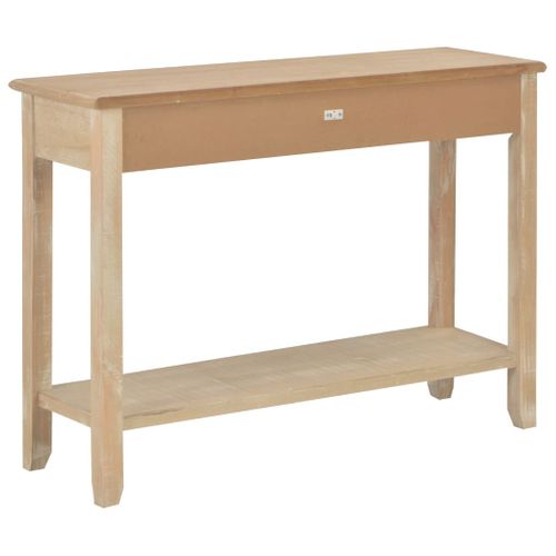 Table Console 110x35x80 Cm Bois
