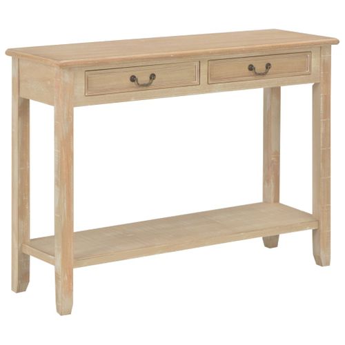Table Console 110x35x80 Cm Bois