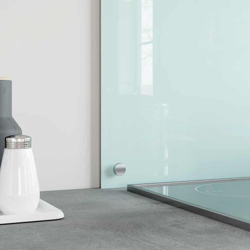 Dosseret De Cuisine Blanc 70x60 Cm Verre Trempé