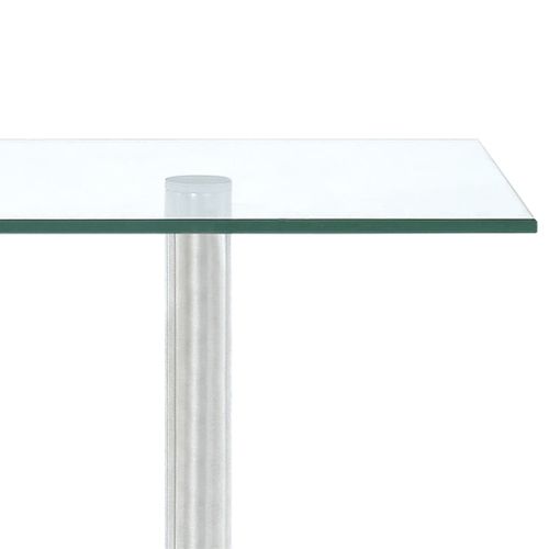 Étagère D'angle De Cuisine à 3 Niveaux Verre Trempé