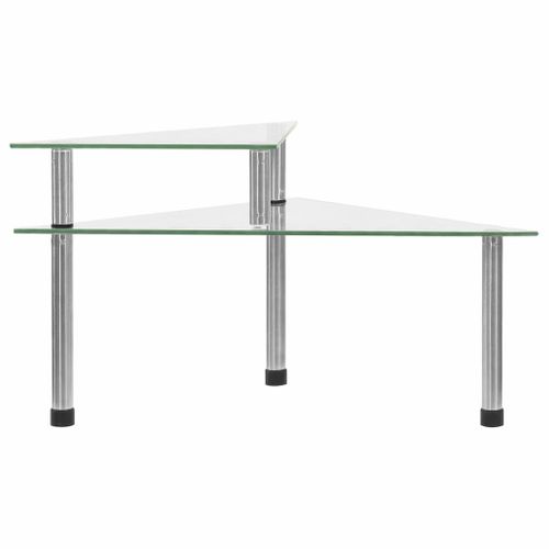 Étagère De Cuisine Transparent 49,5x35x19 Cm Verre Trempé