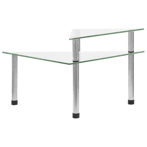 Étagère De Cuisine Transparent 49,5x35x19 Cm Verre Trempé