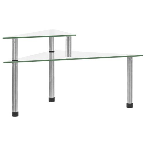 Étagère De Cuisine Transparent 49,5x35x19 Cm Verre Trempé