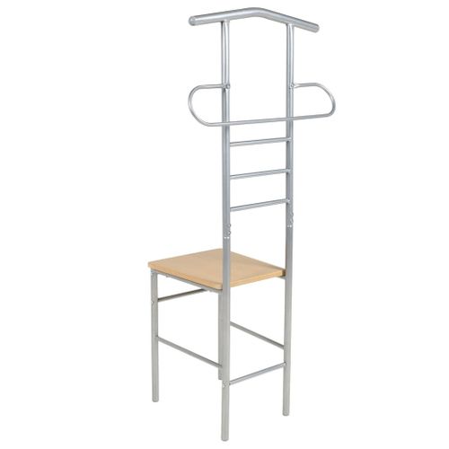 Chaise Valet De Nuit Lot De 2 Métal