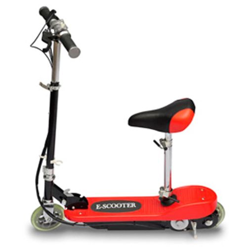Trottinette Électrique Avec Siège 120 W Rouge