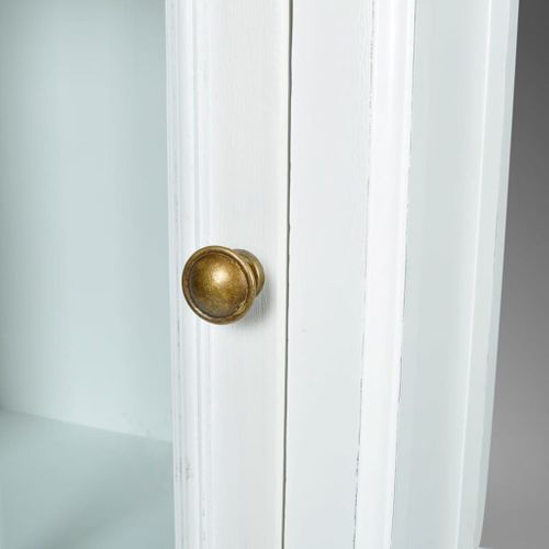 Bibliothèque Élégante Avec 3 Étagères et Tiroir Hermétique Blanc Bois