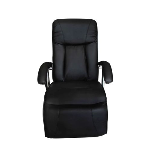 Fauteuil De Massage Noir Similicuir