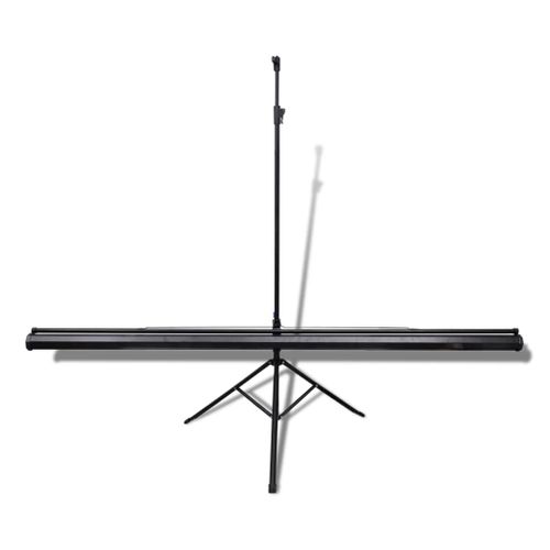 Ecran De Projection Manuel Avec Trépied Réglable 160 X 160 Cm 1:1