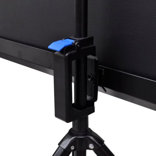 Ecran De Projection Manuel Avec Trépied Réglable 160 X 160 Cm 1:1