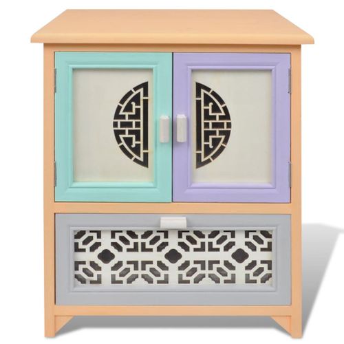 Commode Avec 1 Tiroir 2 Portes