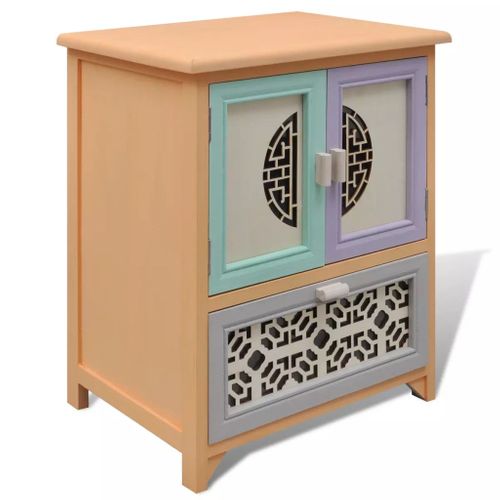 Commode Avec 1 Tiroir 2 Portes