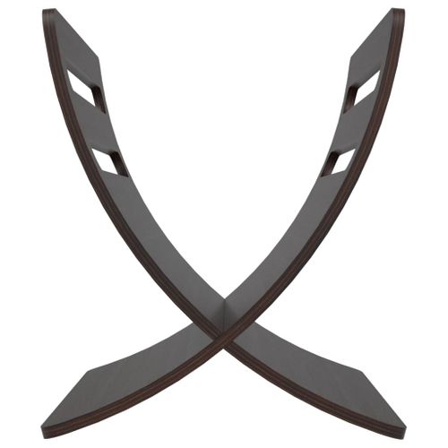 Porte-revue En Bois Sur Pied Marron