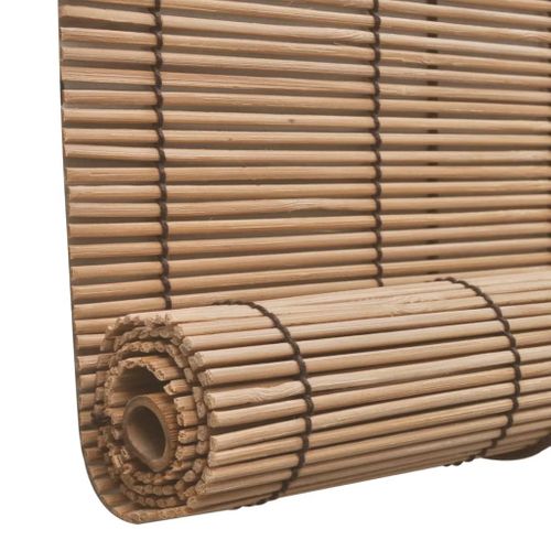 Store Roulant Bambou Marron 80x160 Cm