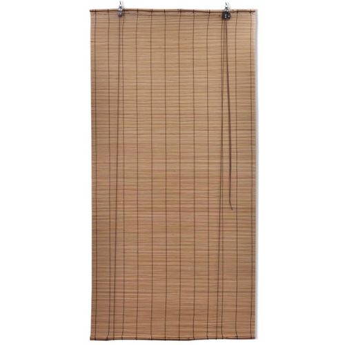 Store Roulant Bambou Marron 80x160 Cm