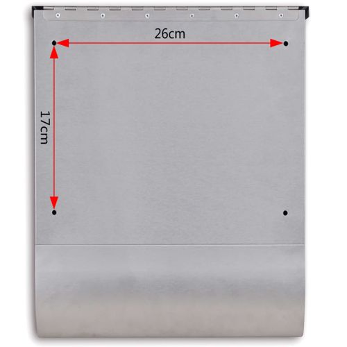 Boîte Aux Lettres En Acier Inoxydable