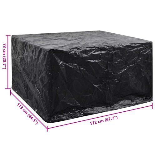 Housse De Salon De Jardin 8 Oeillets 172 X 113 X 73 Cm