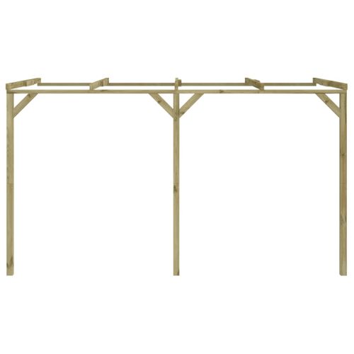 Pergola à Appentis 2 X 4 X 2,2 M Bois