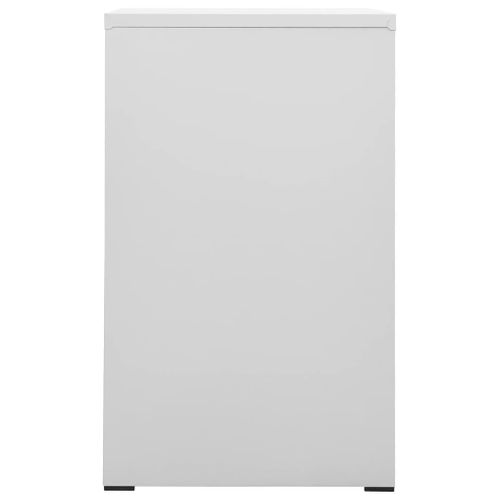 Classeur Gris Clair 46x62x102,5 Cm Acier