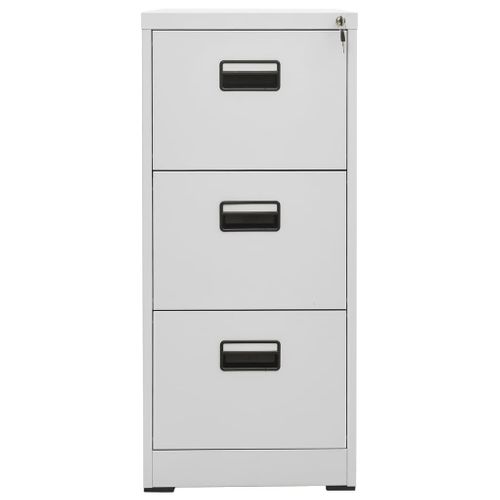 Classeur Gris Clair 46x62x102,5 Cm Acier