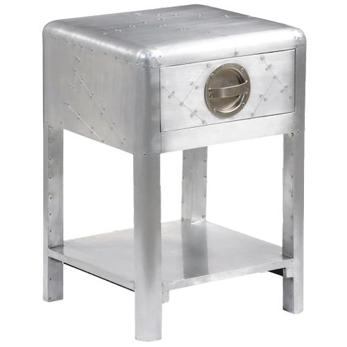 Table De Coin Avec 1 Tiroir Vintage Style D'aviation