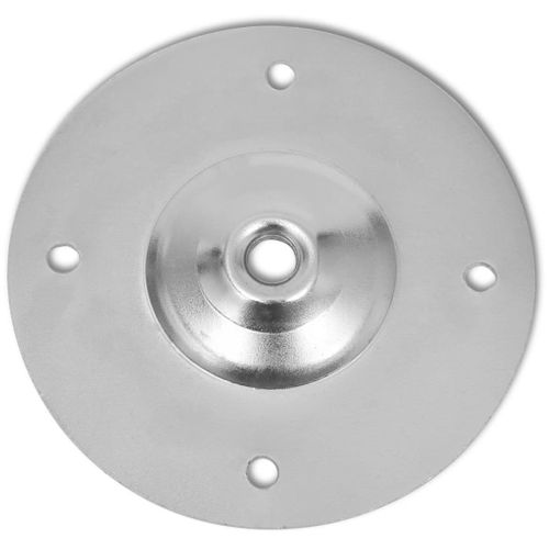 Pieds De Table Télescopique 2 Pièces Chrome 710 Mm - 1100 Mm