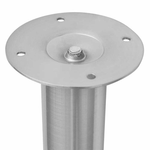 Pieds De Table Télescopiques Acier Inoxydable  710 Mm - 1100 Mm