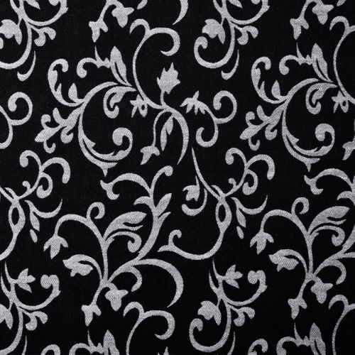 Méridienne Noir Et Blanc Tissu