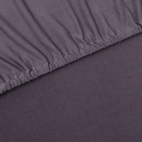 Housse Extensible De Canapé Anthracite Jersey De Polyester