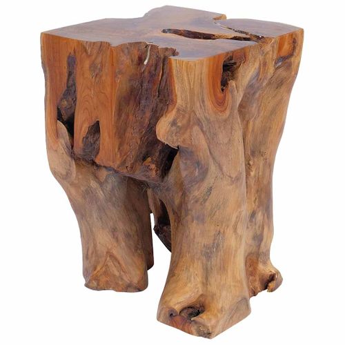Tabouret Bois De Teck Massif