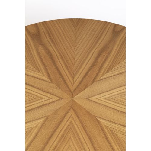 Table Basse D'appoint Ronde En Bois Ø80cm