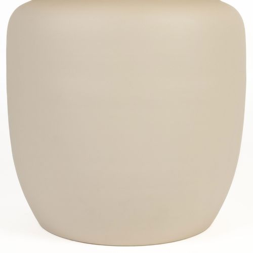 Table Basse Ronde Effet Travertin Ø60cm