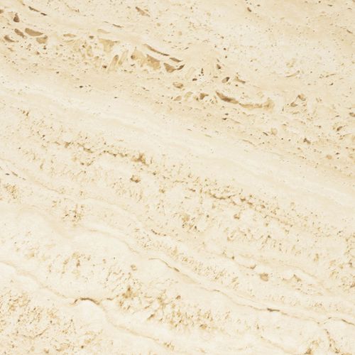 Table Basse Ronde Effet Travertin Ø60cm