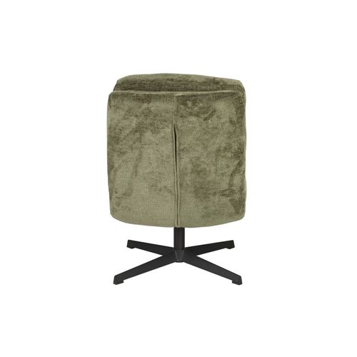 Fauteuil En Velours Et Métal