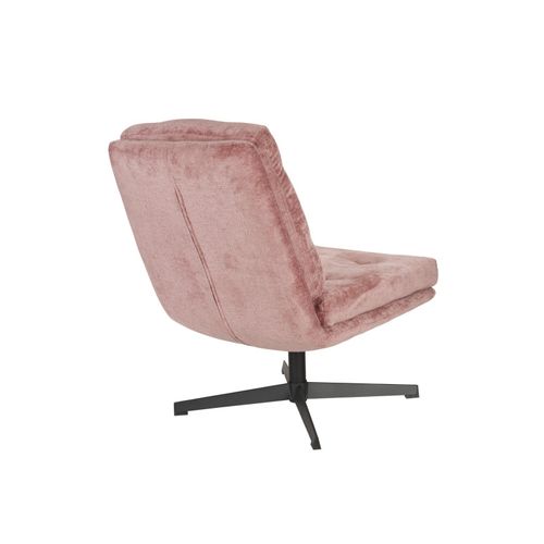 Fauteuil En Velours Et Métal