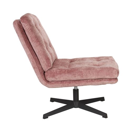Fauteuil En Velours Et Métal