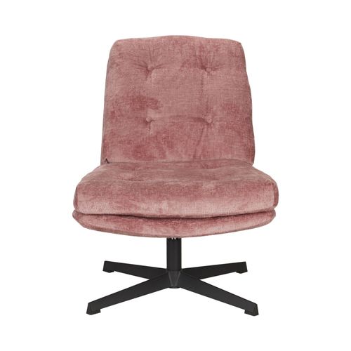 Fauteuil En Velours Et Métal
