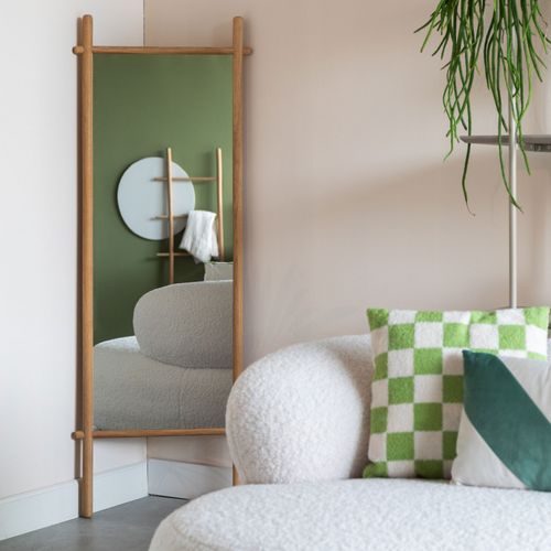 Miroir En Bois 58x160cm