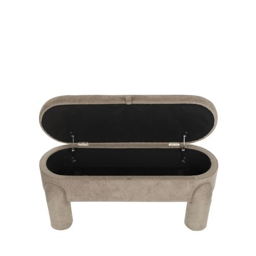 Banc Coffre En Tissu L113cm