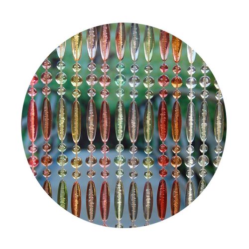 Rideau De Porte En Perles Multicolores Stresa 120 X 230 Cm