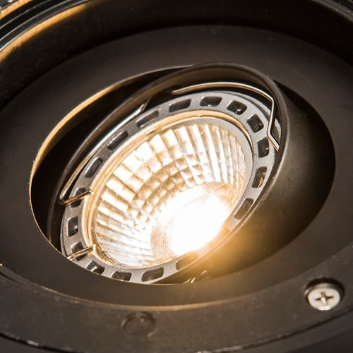 Spot De Sol Extérieur Moderne En Acier Orientable Ip65 - Delux