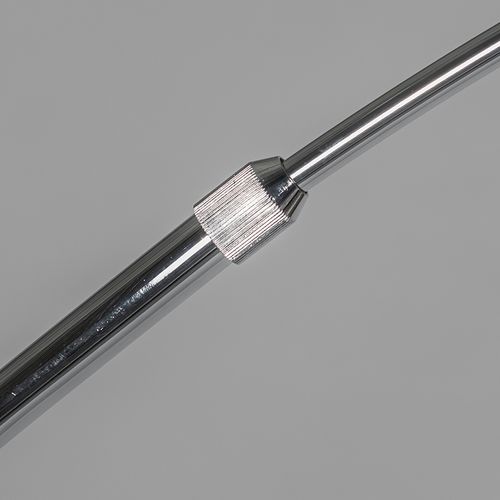 Lampe à Arc Moderne Chrome Réglable Sans Abat-jour