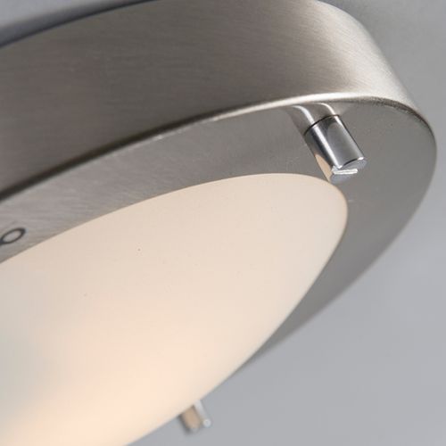 Plafonnier Moderne En Acier Ip44 - Yuma 18