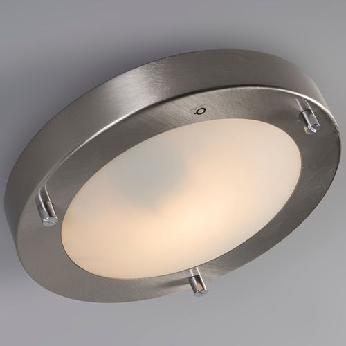 Plafonnier Moderne En Acier Ip44 - Yuma 18