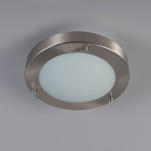 Plafonnier Moderne En Acier Ip44 - Yuma 18