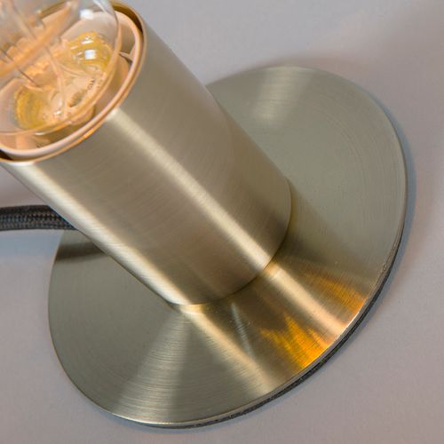 Lampe De Table Art Déco Dorée - Facil