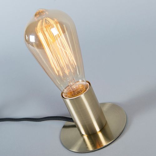 Lampe De Table Art Déco Dorée - Facil